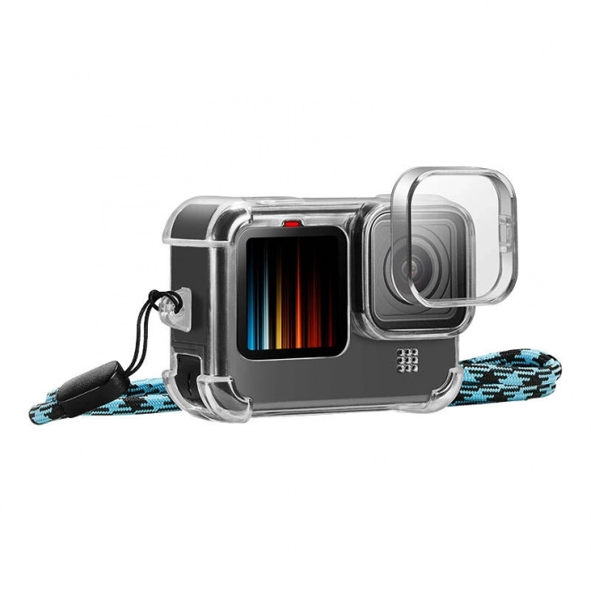 Beschermende Hoes met Lenskap en Nekriem voor GoPro Hero 9 / 10 / 11