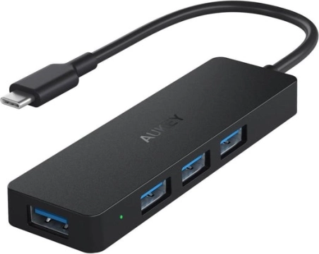 Aukey Hub USB-C Ultra Slim 4-in-1 met 4x USB 3.1