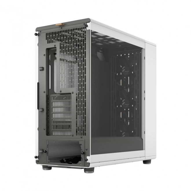 PC kast North XL RC krijt wit TG helder