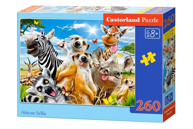 Puzzel Afrikaanse selfie