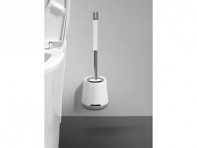 Siliconen hangende WC-borstel met houder