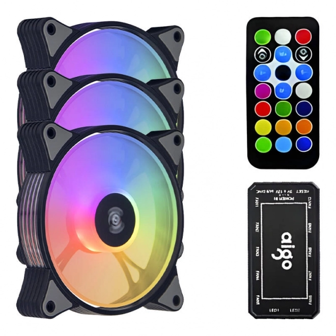 Computer ventilatorset Aigo AR12 PRO 3 in 1