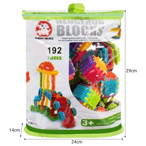Creatieve bouwblokken Egels - 192 delen
