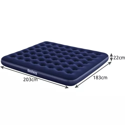 Dubbele matras 203x183x22cm BESTWAY 67004