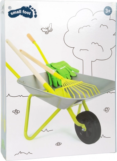 Small Foot Kruiwagen met tuingereedschap