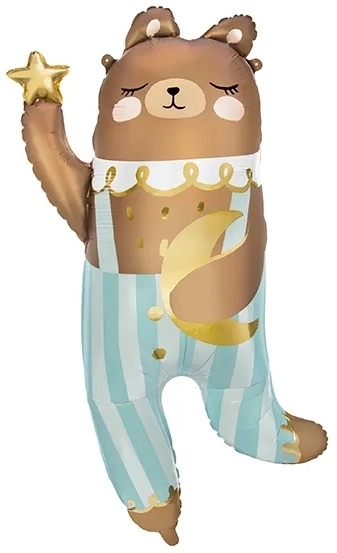 Folieballon met Teddybeer 72 x 104 cm