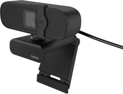 webcam full hd hama c-400 met microfoon en afdekking