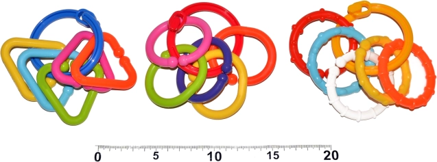 Kleurrijke ringen voor de kleinste kinderen