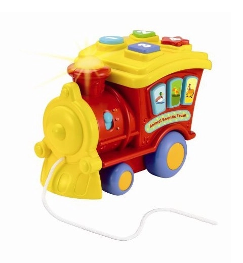 Interactieve trein met dierengeluiden