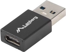 USB-A naar USB-C 3.1 adapter, zwart