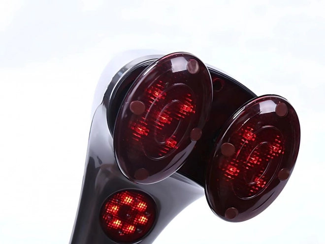 Dubbel vibrerende massageapparaat met infraroodlicht