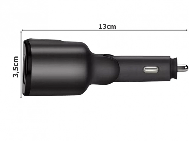 Aanstekerstopcontact met verdeler en USB-oplader