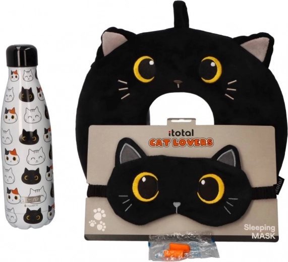 Schattig kattendesign voor onderweg