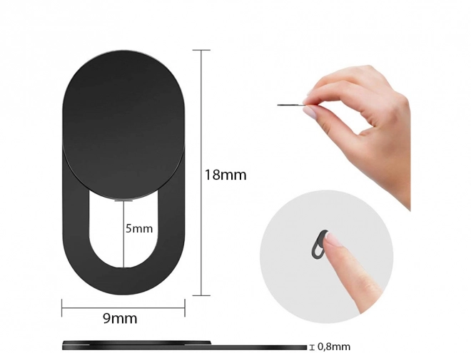 Beveiligingshoes voor laptopcamera - 3 stuks