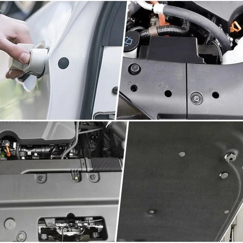 Universele set autoklemmen en clips met gereedschappen