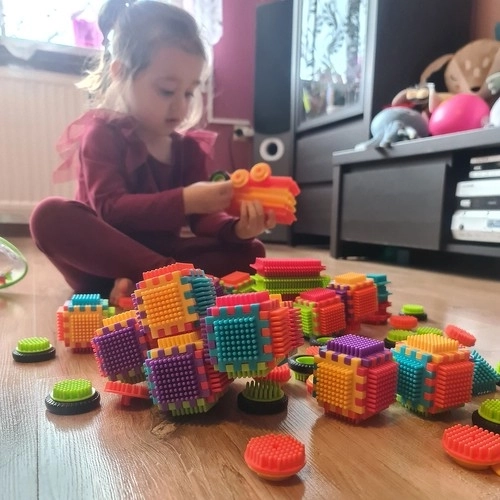 Creatieve bouwblokken Egels - 192 delen