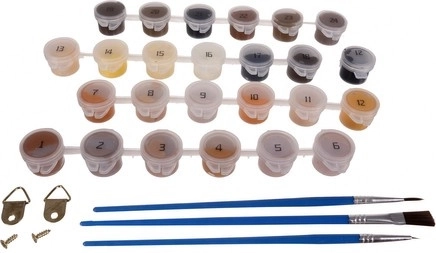 Complete set klaar om te creëren