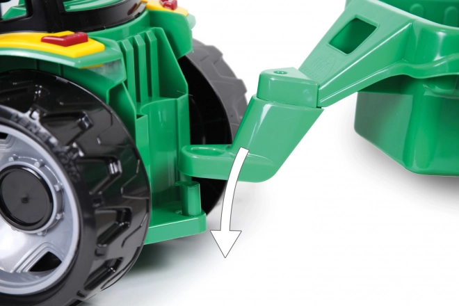 Tractor met laadschop en aanhanger 90 cm