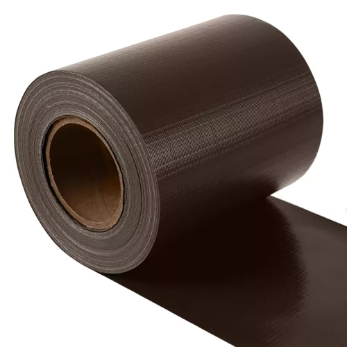 Hekband 19cmx35m 450g/m2 bruin 23702