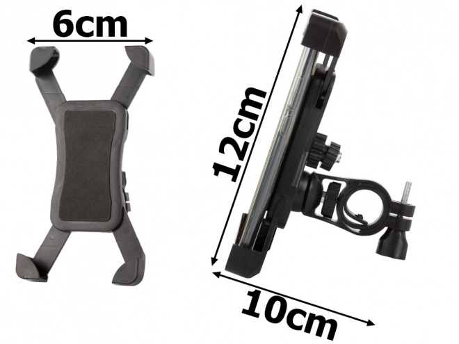 Telefoonhouder voor fiets met 360° rotatie