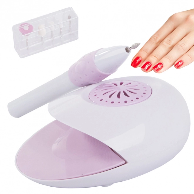 Draadloze nageldroger en nagelknipset