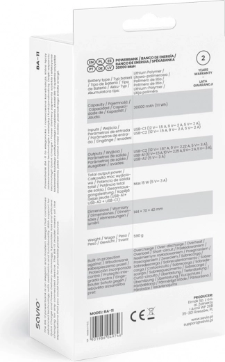 Snel laden met PD en QC tot 20 W