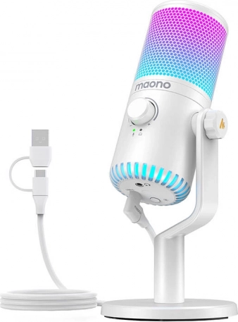 Heldere stem dankzij cardioïde en EQ‑presets