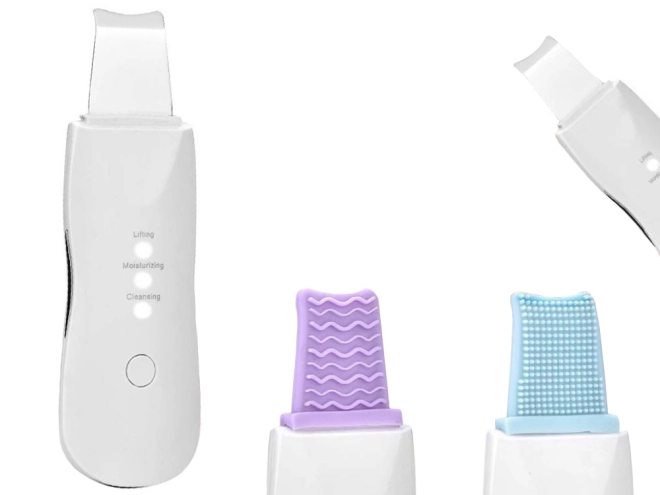 Siliconen opzetstukken voor reiniging en massage