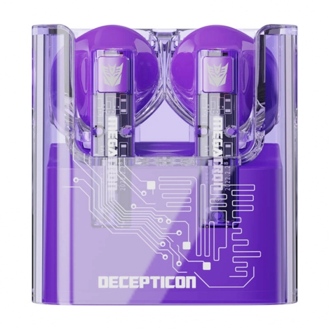 Draadloze oordopjes TWS Transformers paars