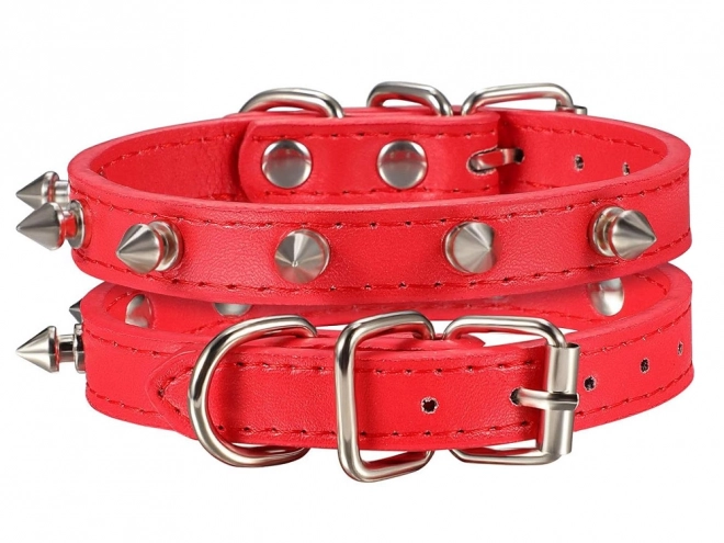 Stijlvolle hondenhalsband met studs
