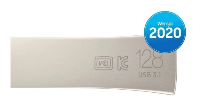 Pendrive BAR Plus USB 3.1 128 GB Zilveren Champagne