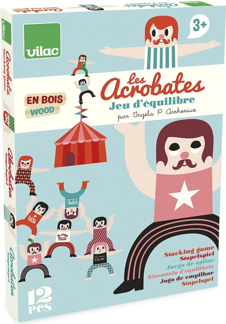 Vilac Houten figuurtjes acrobaten