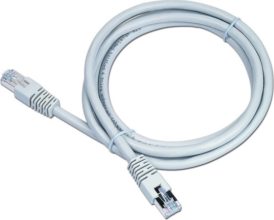 Afgeschermde patchkabel FTP cat.6, 20 m, grijs