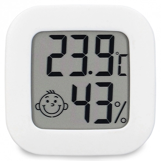 Digitale kamerthermometer en hygrometer