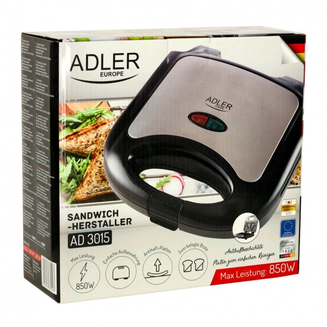 Adler AD 3015 Sandwich Griller 750W