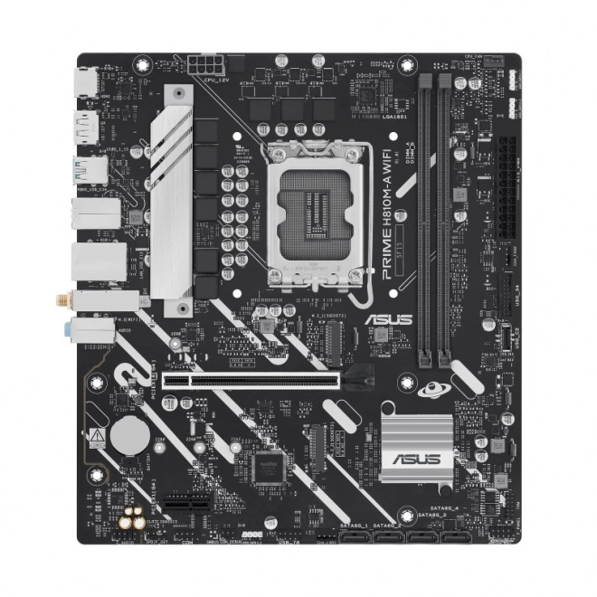 Moederbord ASUS PRIME H810M-A WiFi mATX met USB-C en DDR5