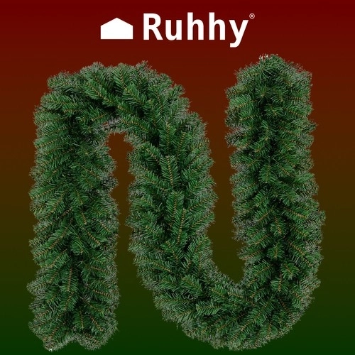Kerstguirlande / decoratie 2,7 m HQ Ruhhy 22323