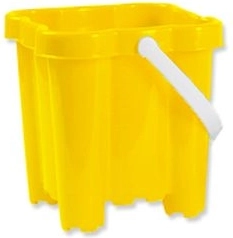 Androni emmer kasteel met 4 torens 16 cm – geel