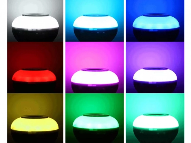 Kleurige LED-lamp met luidspreker en afstandsbediening