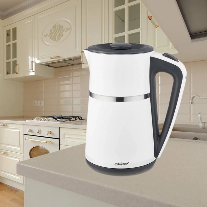 Elektrische waterkoker 1,7 l 2200 W wit