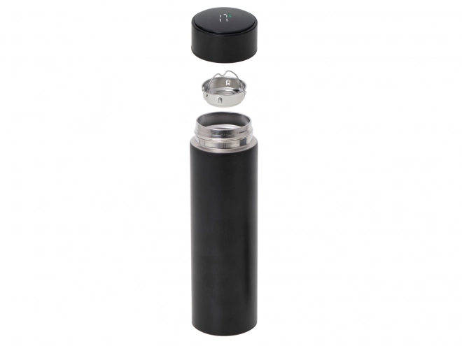 Thermosbeker met LED-scherm 500 ml zwart