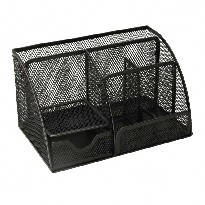 Metalen bureau-organizer met 7 vakken