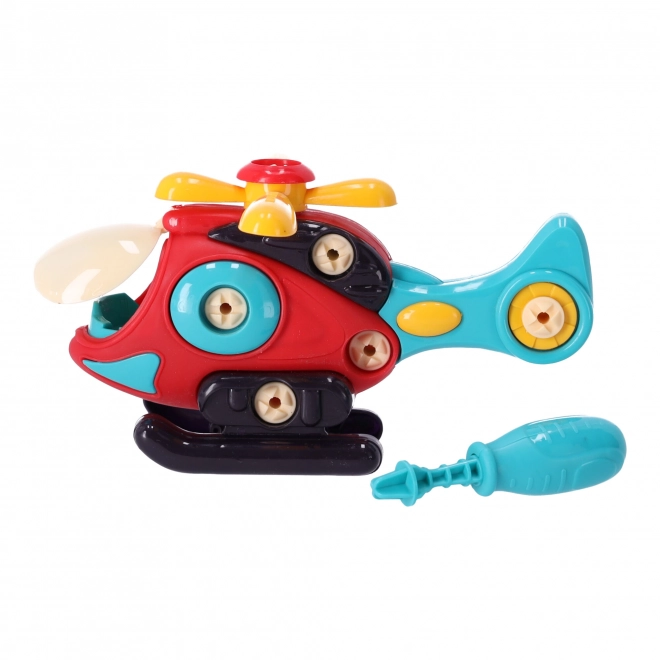 Constructie helikopter met gereedschap
