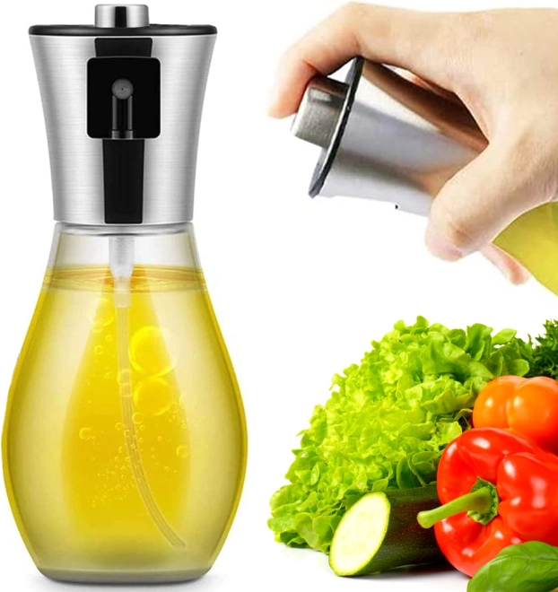 Olie- en azijnverstuiver 200 ml van glas