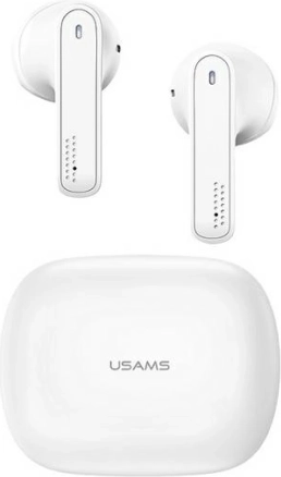 Draadloze Bluetooth TWS 5.0 oordopjes USAMS SM Series wit