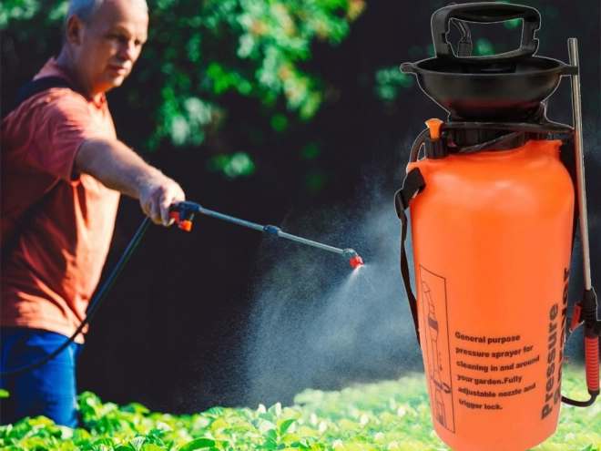Tuin drukspuit met lange lans