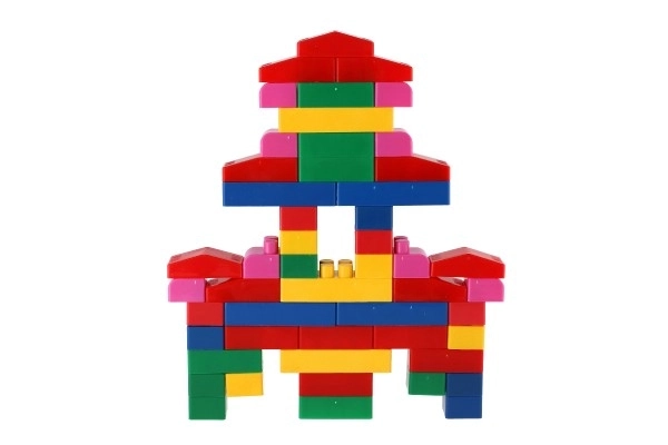 Bouwset LORI 3 plastic 50 stuks in doos 19x28x10cm