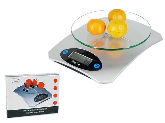 Elektronische keukenweegschaal met nauwkeurig LCD-display