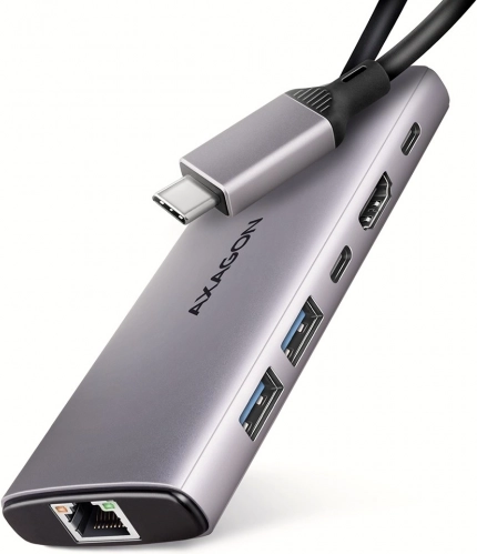 AXAGON 6-in-1 multiport USB-hub 10Gbps
