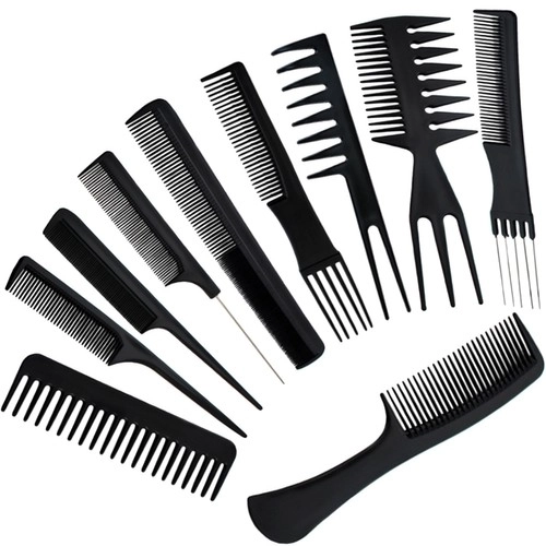 Kapperskammen - set van 10 stuks